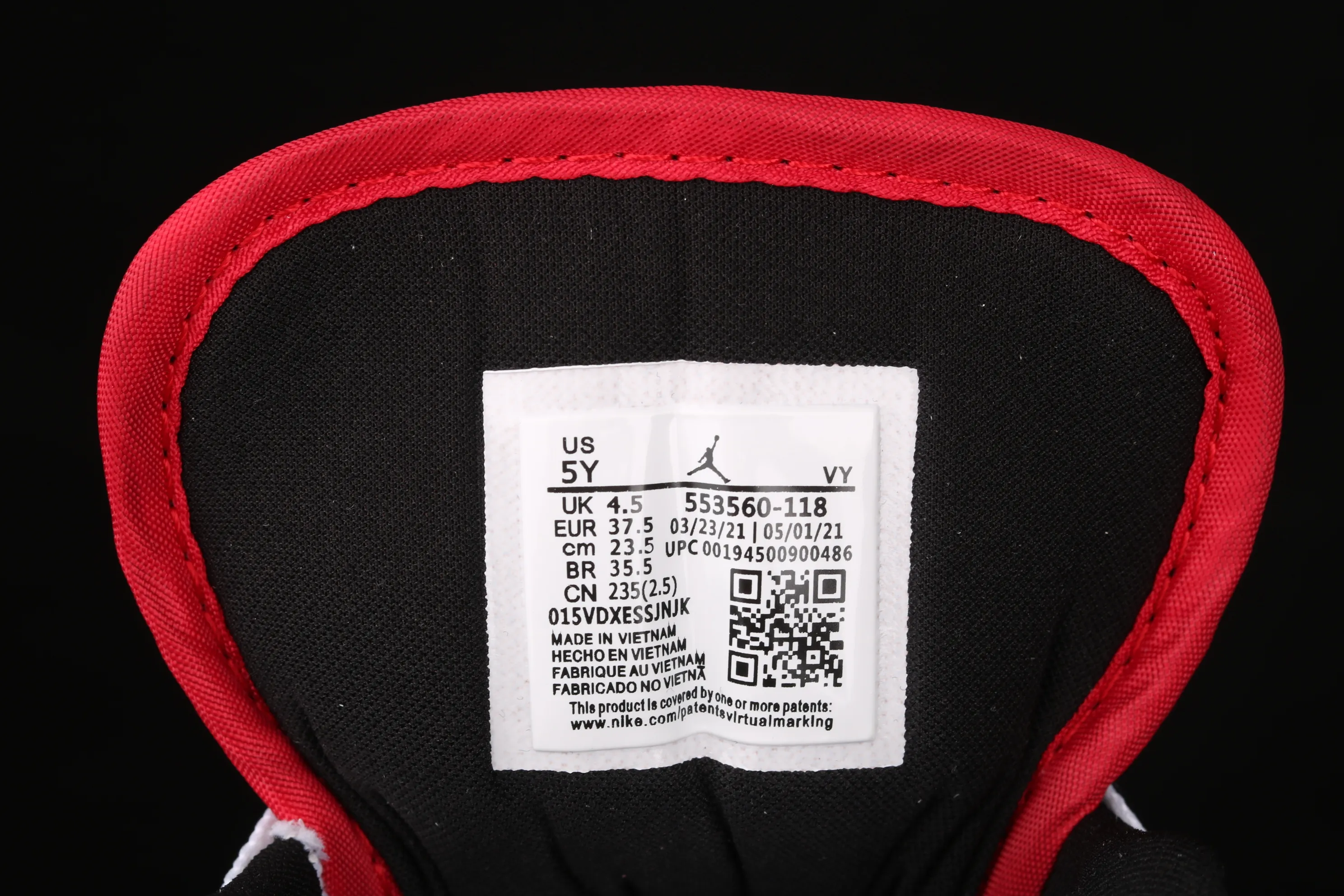 All categories Air Jordan Jordan series basketball shoes Air Jordan 1 Low Air Jordan 1 Low AJ1 Joe 1 low-top cultural and leisure sports sneakers 553560-118